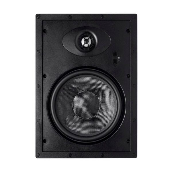 Monoprice - Alpha 8-Inch Carbon Fiber 2-way (pair) - In-Wall Speaker 13682