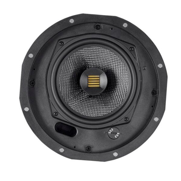 Monoprice - Amber 6.5-inch 2-way Carbon Fiber with Ribbon Tweeter (pair) - Ceiling Speaker 24434