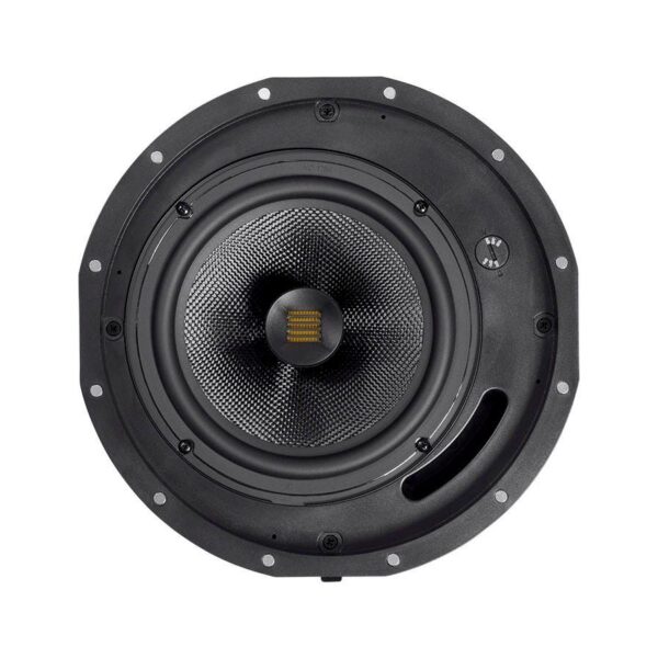 Monoprice - Amber 8-inch 2-way Carbon Fiber with Ribbon Tweeter (pair) - Ceiling Speaker 24435