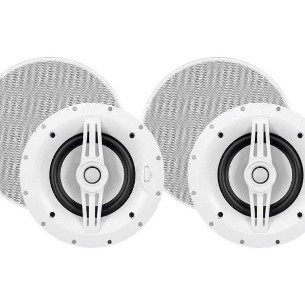 Alternative view of Monoprice Sycamore Ceiling Speakers 6.5in 2-way Aluminum with Micro Ceramic Composite Tweeter