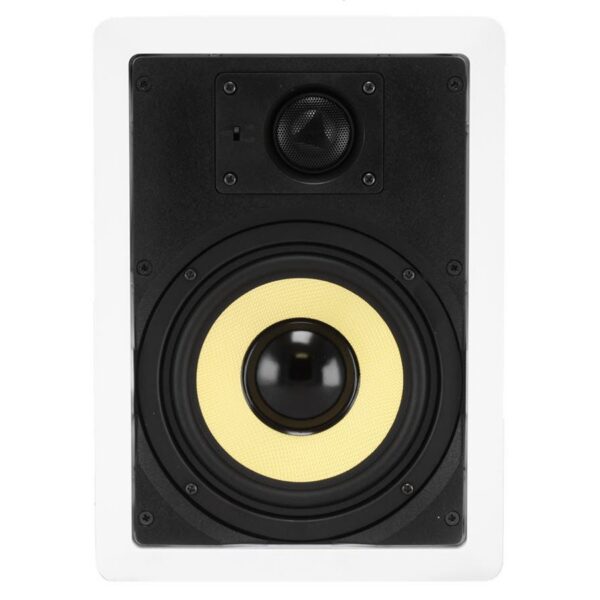 Monoprice - Caliber 6.5-Inch Fiber 2-Way (pair) - In-Wall Speaker 4100