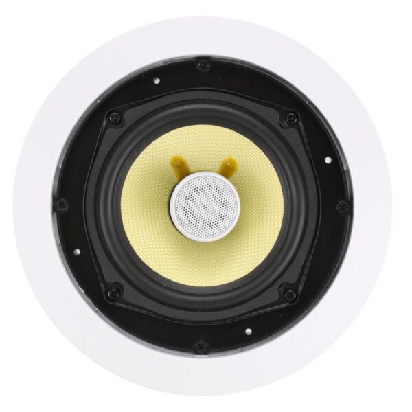 Monoprice - Caliber 5.5 inch Fiber-2-way (Pair), 120WATTS Peak - Ceiling Speaker 4102
