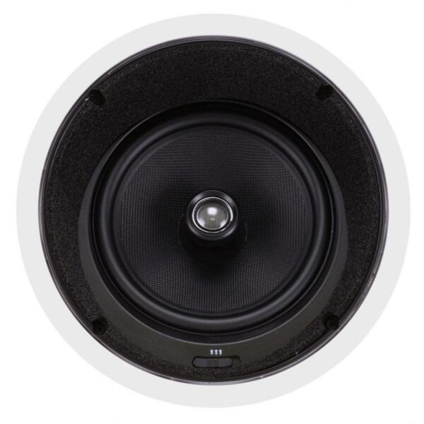 Alternative view of Monoprice - Caliber 8in Fiber 2-Way with 15° Angled Drivers (pair) - Ceiling Speaker 4929