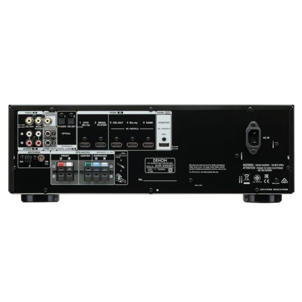 Alternative view of DENON - AVR-X550BT - AV Receiver